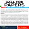 Call for Papers Call for Papers